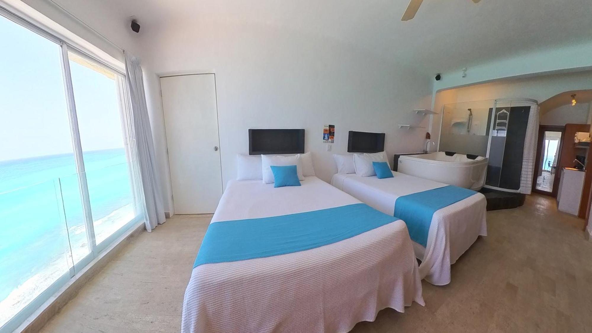 Cancun Plaza Sea View Rum bild
