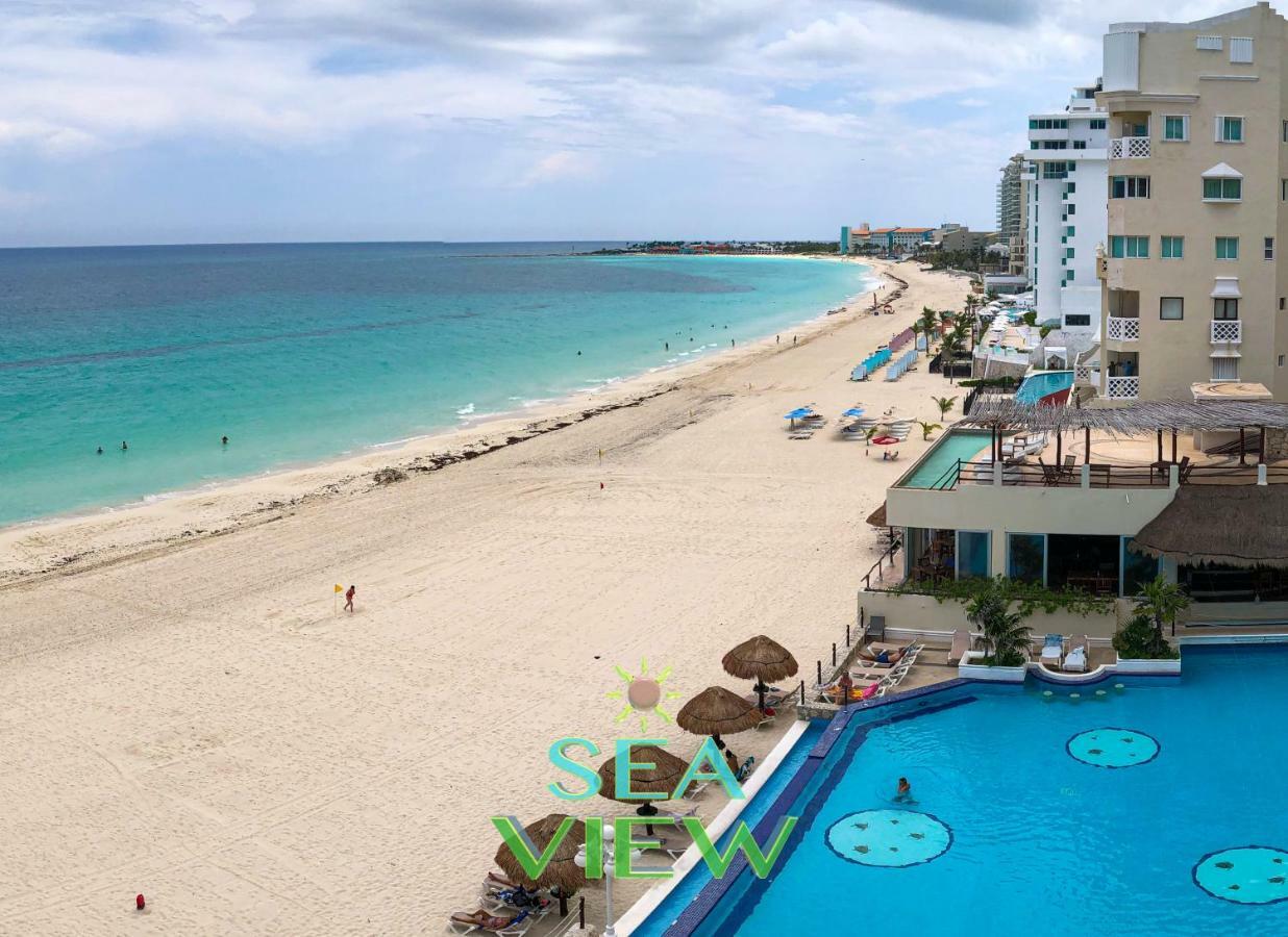 Cancun Plaza Sea View Exteriör bild